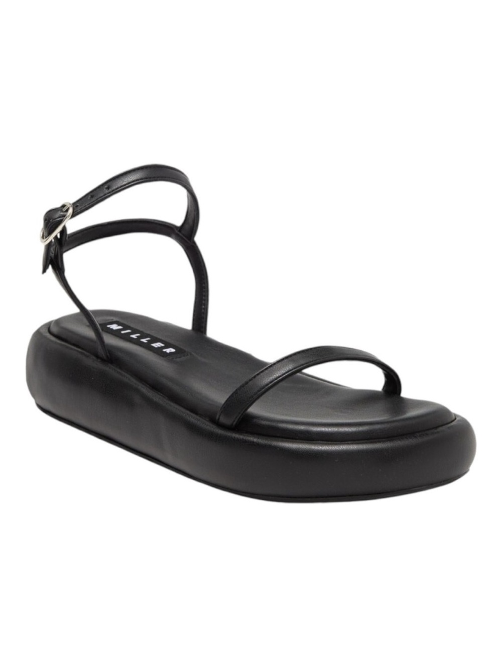 Simon Miller Low Raft Platform Flatform Minimalist Sandal Black Size 36 / 6
